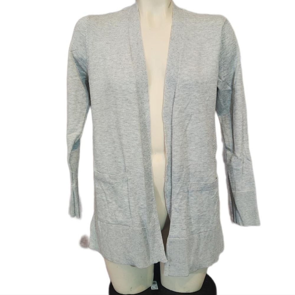 89th + Madison Grey Ladies Cardigan Size Large